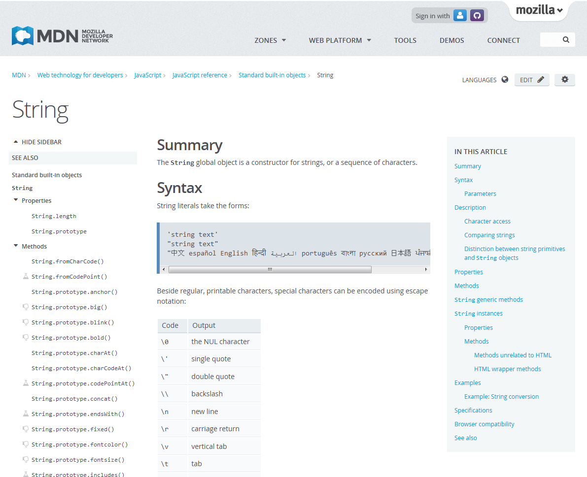My Favorite Sources of Development Documentation