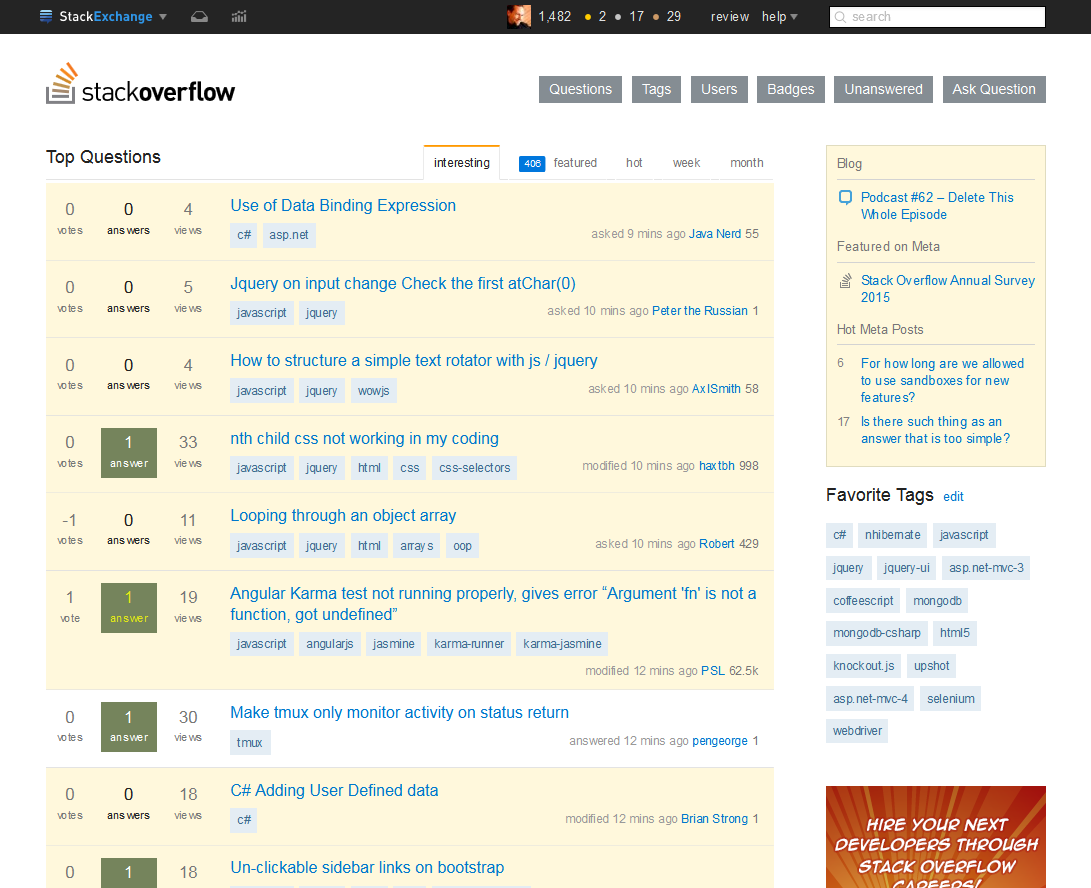 My Favorite Sources of Development Documentation